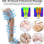 Electric Leg Muscle Relaxer 6 Modes Air Compression Recovery Boot Lymph Release Relieve Foot Fatigue Heating Leg Massager